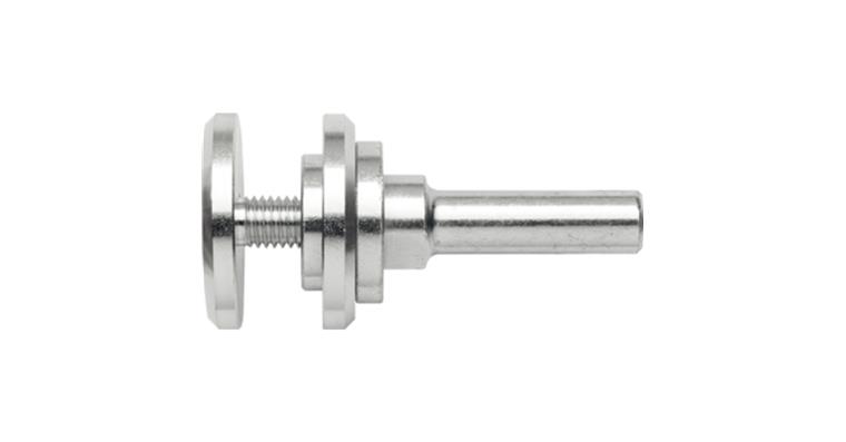 1001433418 tool holder for flap and POLINOX non-woven wheels 100, 165mm shank 12mm
