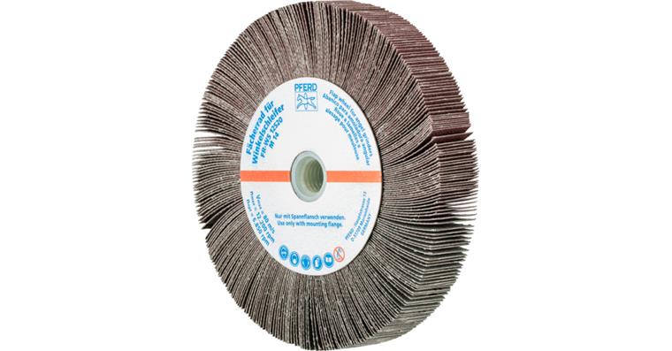 1001439002 flap wheel for angle grinder FR WS diameter 125x20mm M14 A180