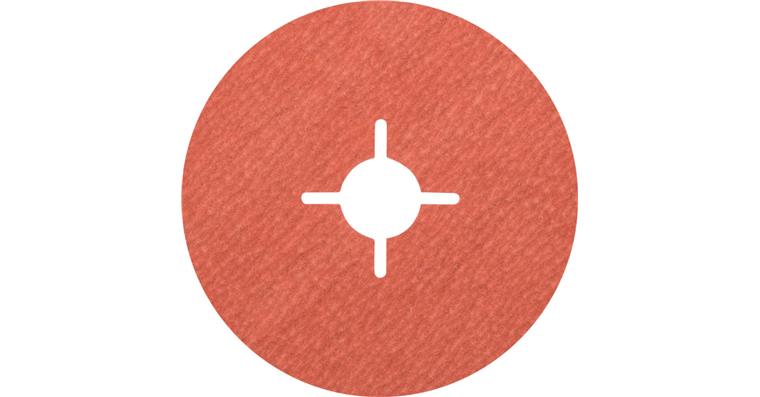 1001435547 corundum fiber disc diameter 115 mm A-COOL120 for cool grinding