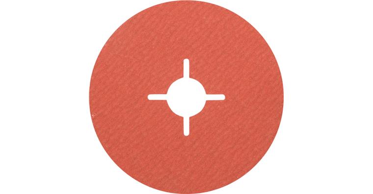 1001435549 corundum fiber disc diameter 115 mm A-COOL180 for cool grinding