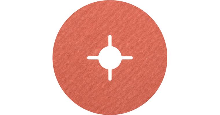 1001435545 corundum fiber disc diameter 115 mm A-COOL80 for cool grinding