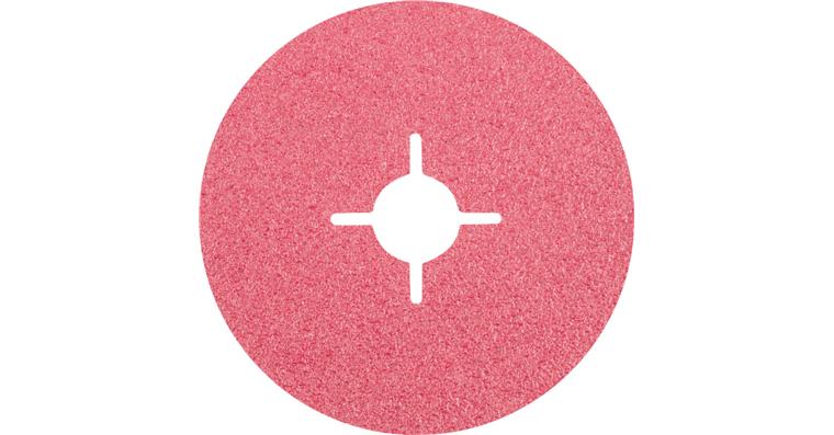1001435585 ceramic grain fiber disc diameter 115 mm CO50 for maximum steel removal