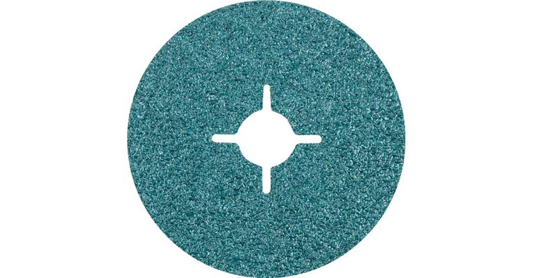 1001429259 zirconia fiber disc diameter 115 mm Z24 for high stock removal on steel