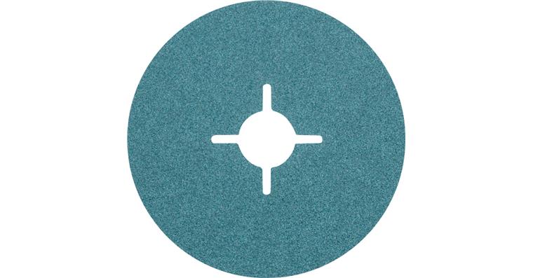 1001429269 zirconia fiber disc diameter 115 mm Z80 for high stock removal on steel