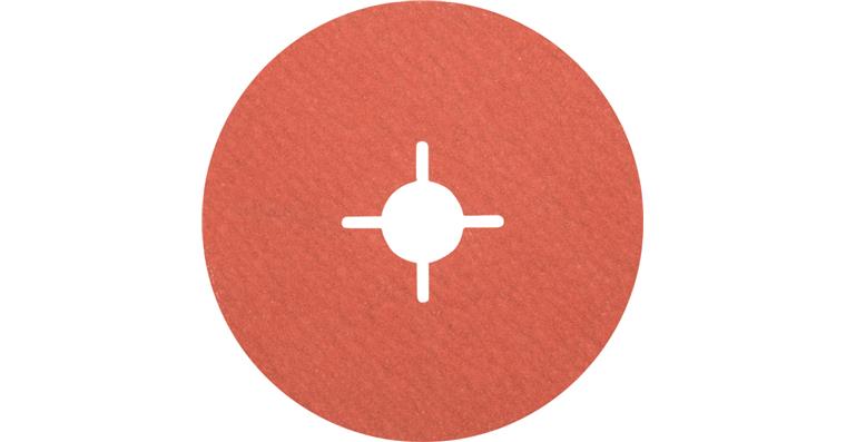 1001435554 corundum fiber disc diameter 125 mm A-COOL100 for cool grinding