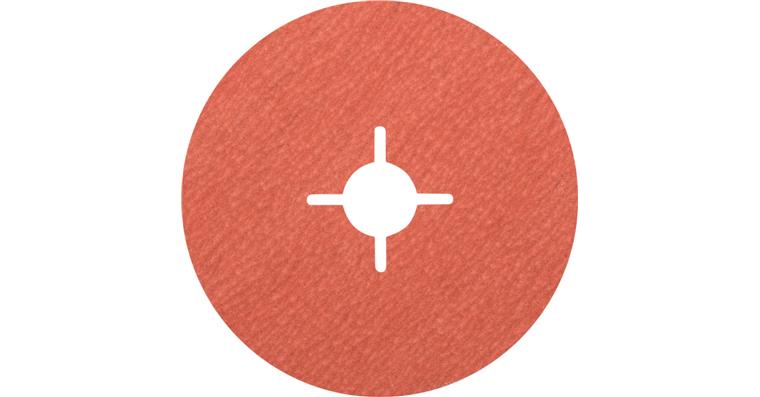 1001435555 corundum fiber disc diameter 125 mm A-COOL120 for cool grinding