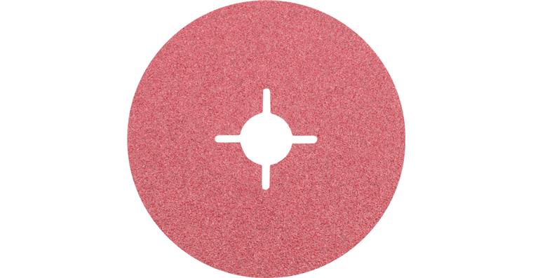 1001435003 ceramic grain fiber disc diameter 125 mm CO60 for maximum steel removal