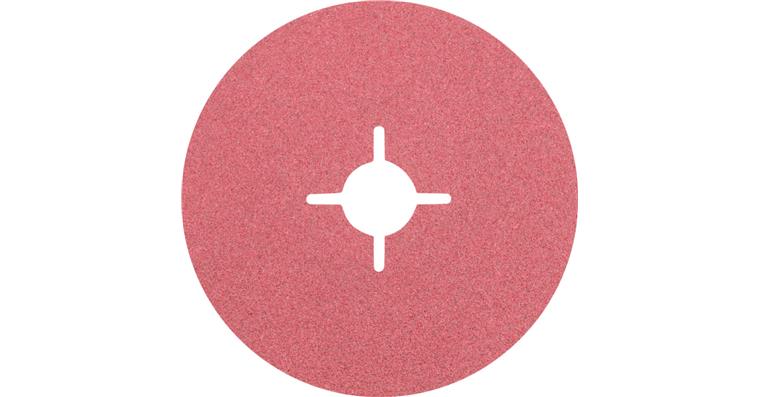 1001435004 ceramic grain fiber disc diameter 125 mm CO80 for maximum steel removal