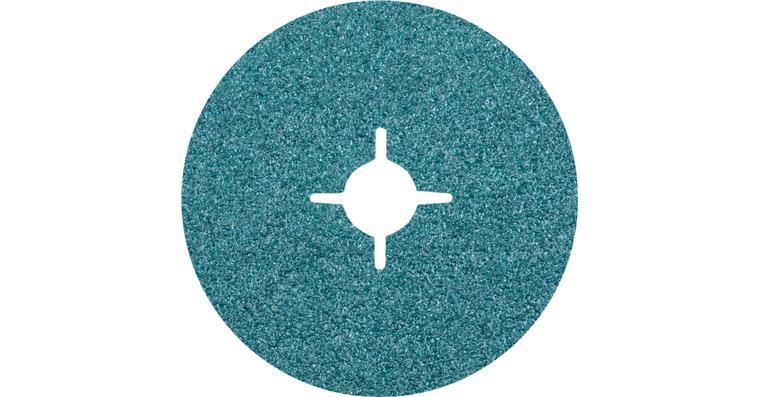 1001429260 zirconia fiber disc diameter 125 mm Z24 for high stock removal on steel