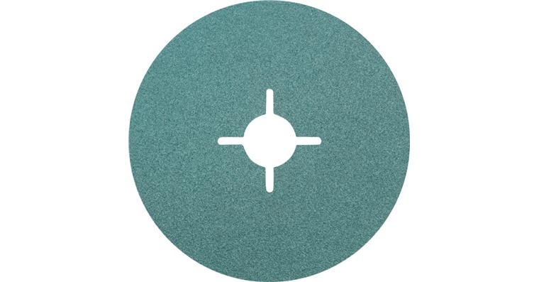 1001429270 zirconia fiber disc diameter 125 mm Z80 for high stock removal on steel