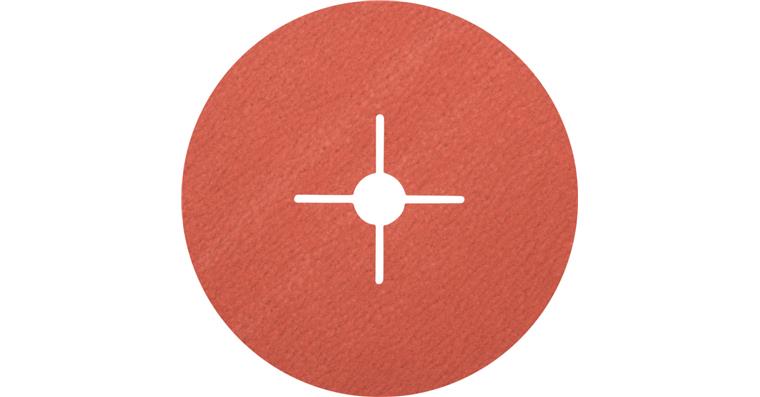 1001435562 corundum fiber disc diameter 180mm A-COOL100 for cool grinding