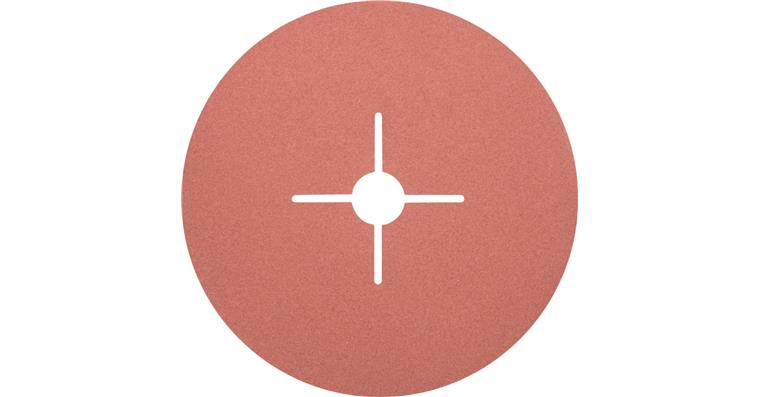 1001435593 ceramic grain fiber disc diameter 180mm CO120 for maximum steel removal