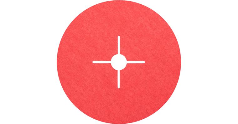 1001435612 ceramic grain fiber disc diameter 180mm CO-COOL80 for cool grinding