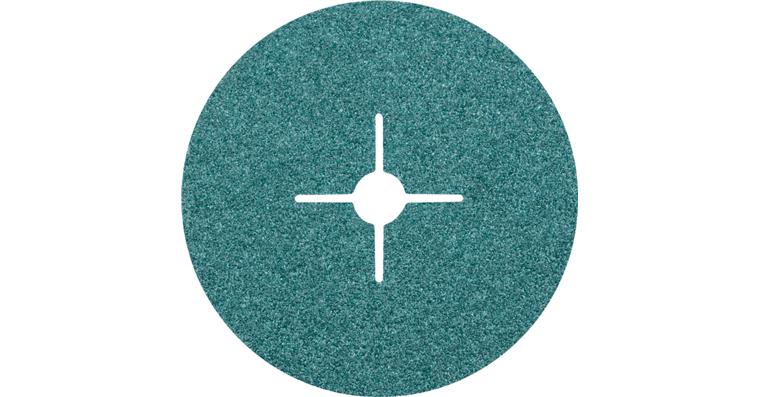 1001429261 zirconia fiber disc diameter 180mm Z24 for high stock removal on steel