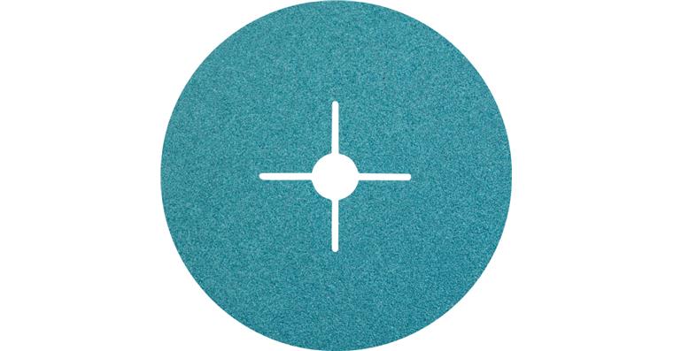 1001435149 zirconia fiber disc diameter 180mm Z50 for high stock removal on steel