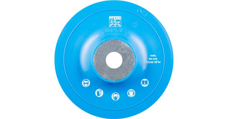 1001435525 backing pad with clamping nut diameter 125 GT M14 for angle grinder 125