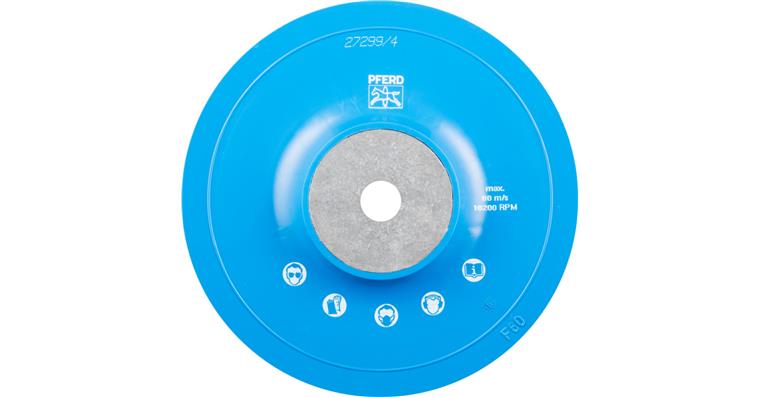 1001435526 backing pad with clamping nut diameter 150 GT M14 for angle grinder 150