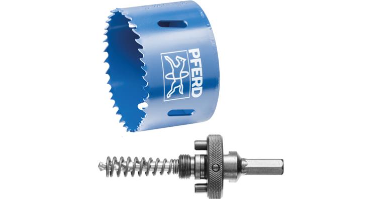 1001441687 HSS hole saw set, two-piece, diameter 68 mm