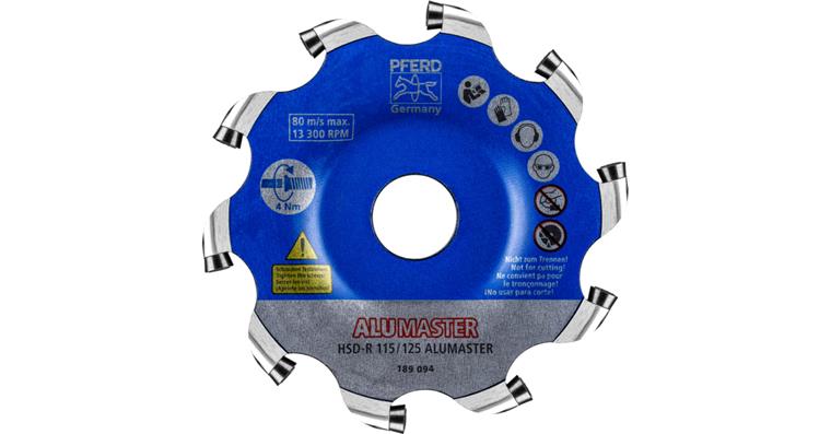 1001438079 milling disc ALUMASTER R diameter 115 mm aluminum machining HICOAT
