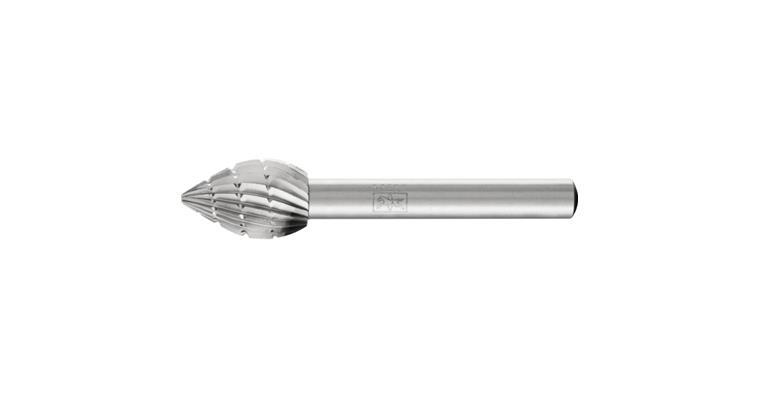 1001426371 HSS burr special shape diameter 12x18 mm shank 6 mm Z3 chip breaker