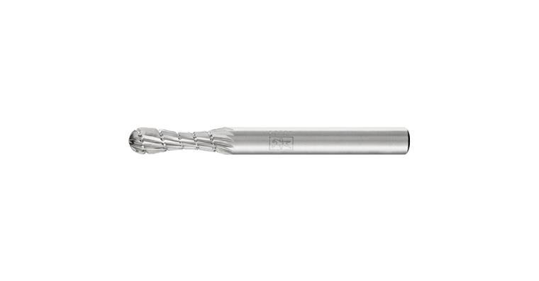 1001426373 HSS burr special shape diameter 06x20mm shank 6 mm Z 3 chip breaker