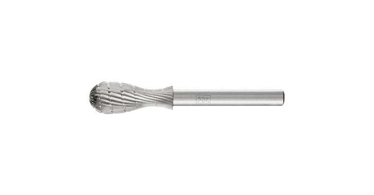 1001426376 HSS burr special shape 64 diameter 12x30mm shank 6mm Z3 chip breaker