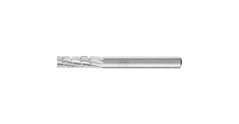 1044008202 HSS burr cylindrical shape face A-ST diameter 06x16mm shank 6mm Z 2