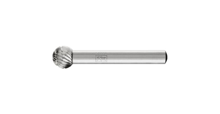1001426471 HSS burr ball point F diameter 10x09 mm shank 6 mm Z3 chip breaker