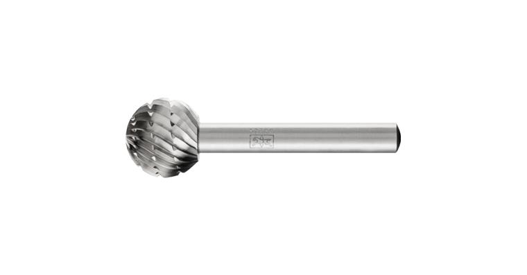 1001438092 HSS burr ball point F diameter 16x14mm shank 6mm Z2 chip breaker