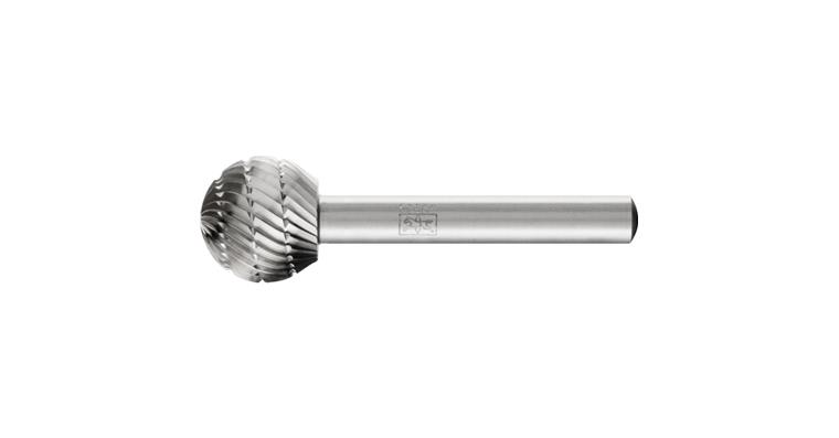 1044019206 HSS burr ball point F diameter 16x14 mm shank 6 mm Z3 chip breaker