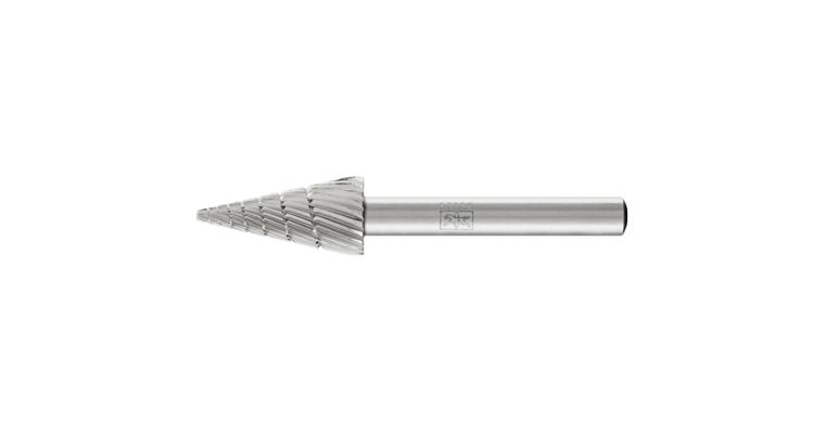 1044044203 HSS burr pointed cone shape G diameter 12x25 mm shank 6 mm Z 3 fine