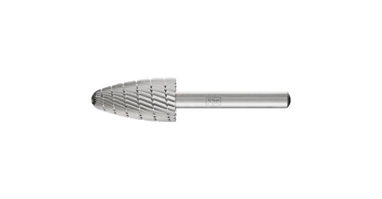 1001426495 HSS burr tree shape H diameter 16x30mm shank 6 mm Z 3 chip breaker
