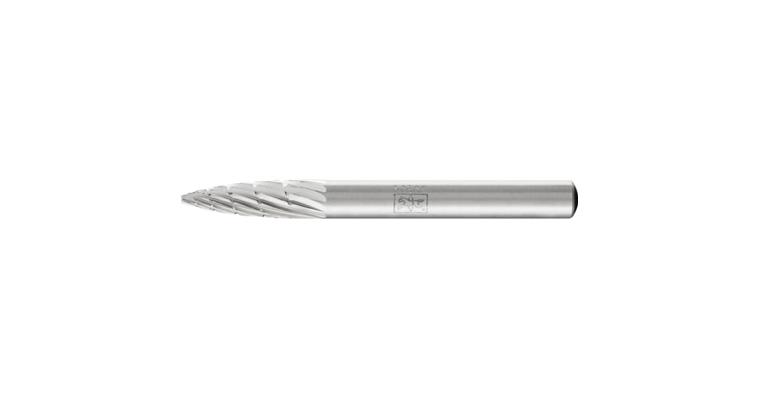 1044029201 HSS burr, pointed arch shape K Diameter 06x18 mm Shank 6 mm Z 3 fine