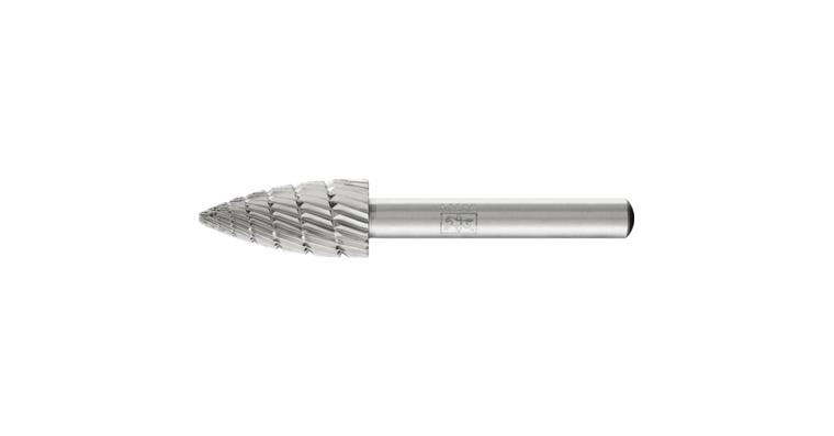 1001426503 HSS burr, pointed arch shape K diameter 12x25 mm shank 6 mm Z 3 fine