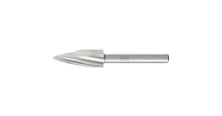 1044027204 HSS burr, pointed arch shape K Diameter 12x30 mm Shank 6 mm Z1