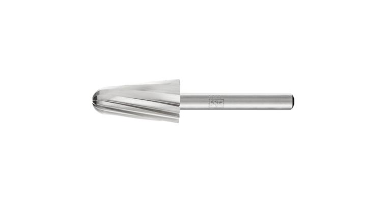 1001438097 HSS Burr ALU Round taper shape L Diameter 16x30mm Shank 6mm Alu/NE