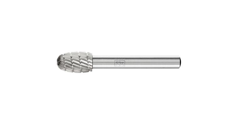 1001426522 HSS burr drop shape O diameter 10x16mm shank 6mm Z3 chip breaker