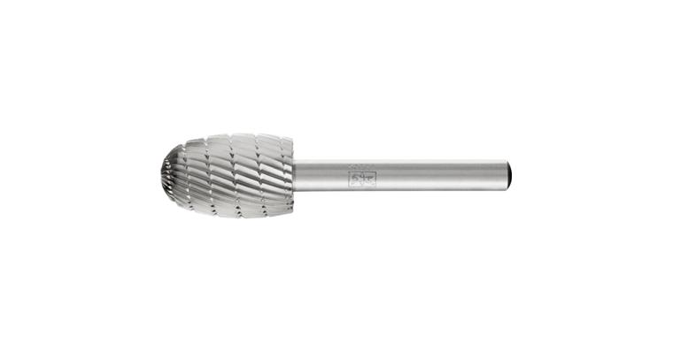 1001438099 HSS burr drop shape O diameter 16x25mm shank 6mm Z3 chip breaker