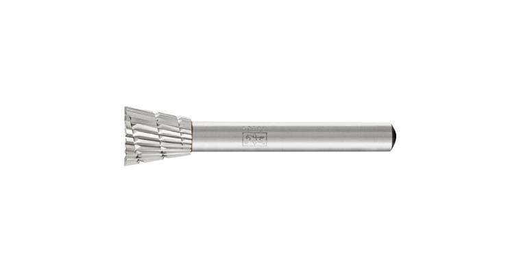 1001426529 HSS angled burr face W-ST 12x13 mm shank 6 mm Z3 chip breaker