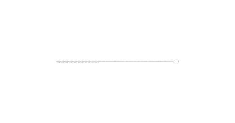 1001440179 inner brush IBU diameter 5x100mm with eyelet plastic trim 0.15mm
