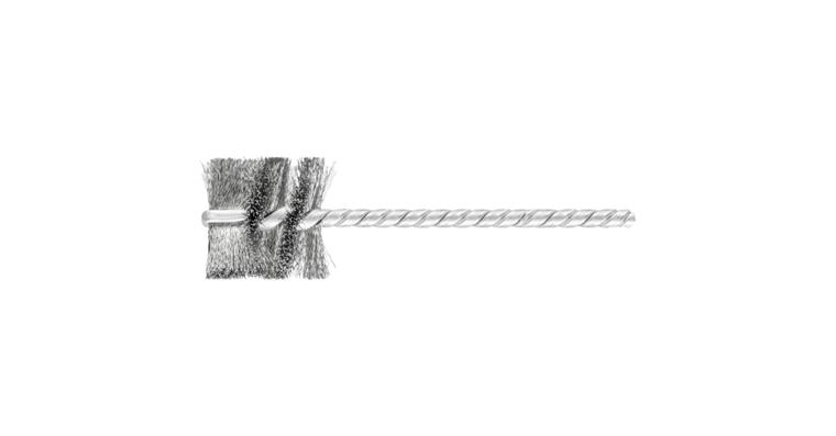 1001440221 inner brush IBU diameter 25x25 mm shaft 3.8 mm steel wire 0.12 mm
