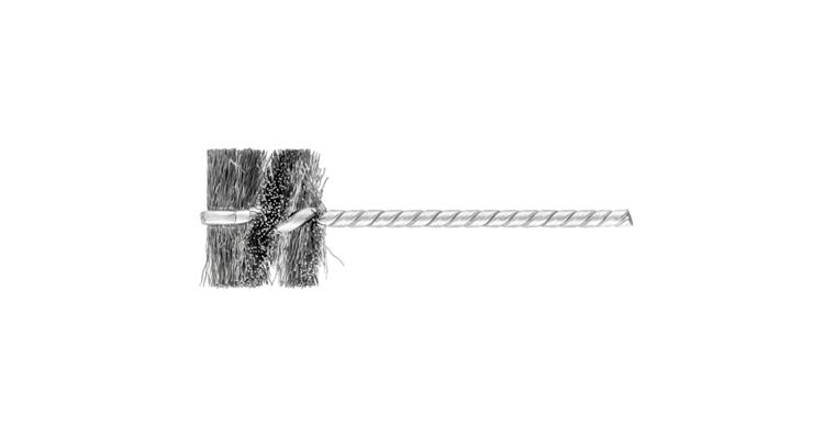 1001440226 inner brush IBU diameter 29x25 mm shaft 3.8 mm steel wire 0.20 mm