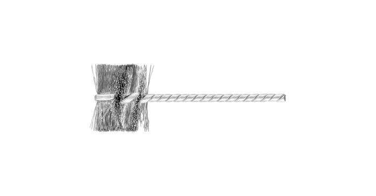 1001440228 inner brush IBU diameter 32x25 mm shaft 3.8 mm stainless steel wire 0.20 mm