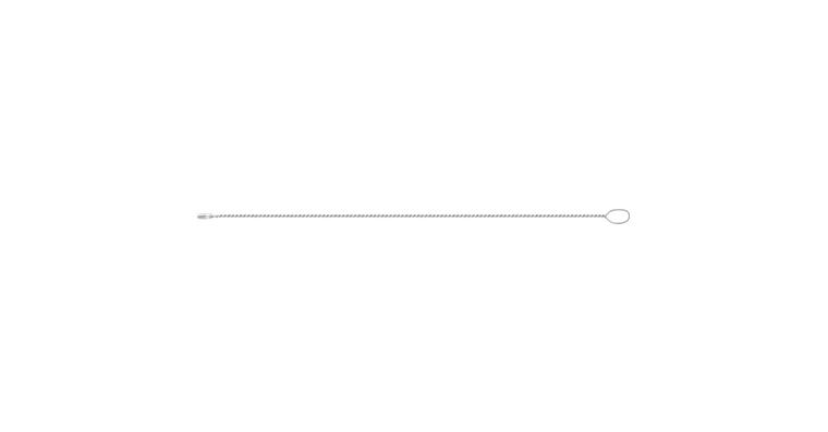1001435406 accessories Wire handle eyelet IBUS for internal brushes Thread 3/8 inch 1000 mm long
