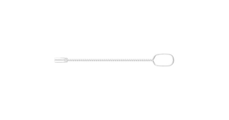 1001435792 wire handle with eyelet IBUS for internal brushes with 3/8 inch thread 300mm long