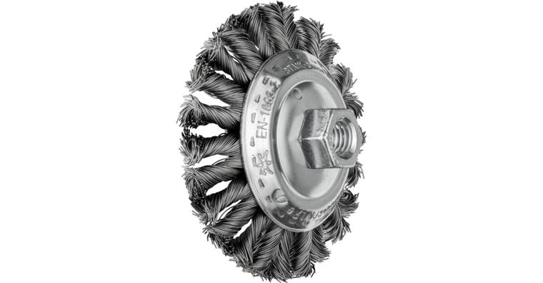 1047620101 COMBITWIST knotted tapered brush KBG diameter 100x13mm M14 wire 0.50mm
