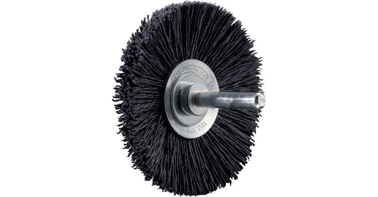 1001446865 tapered brush unknotted KBU 70x10mm shaft 6mm CO filament 0.55mm