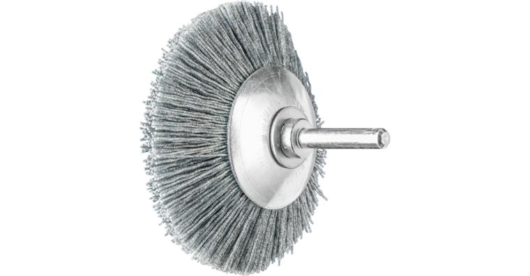 1001440142 tapered brush unknotted KBU diameter 80x10mm SiC filament 0.55mm grain 120