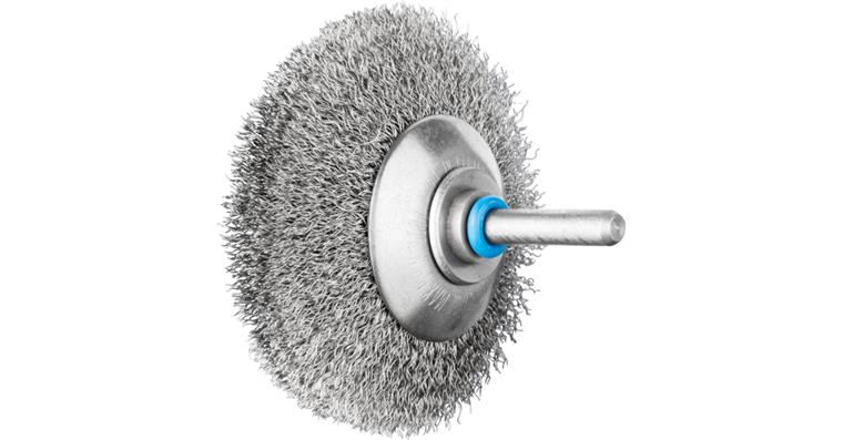 1001437400 INOX-TOTAL tapered brush unknotted KBUIT diameter 70x10mm wire 0.20