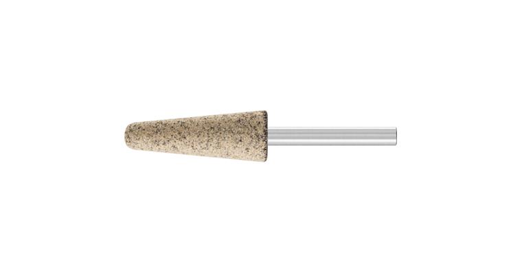 1001427238 INOX EDGE mounted point taper diameter 16x45mm shank 6mm A46 stainless steel